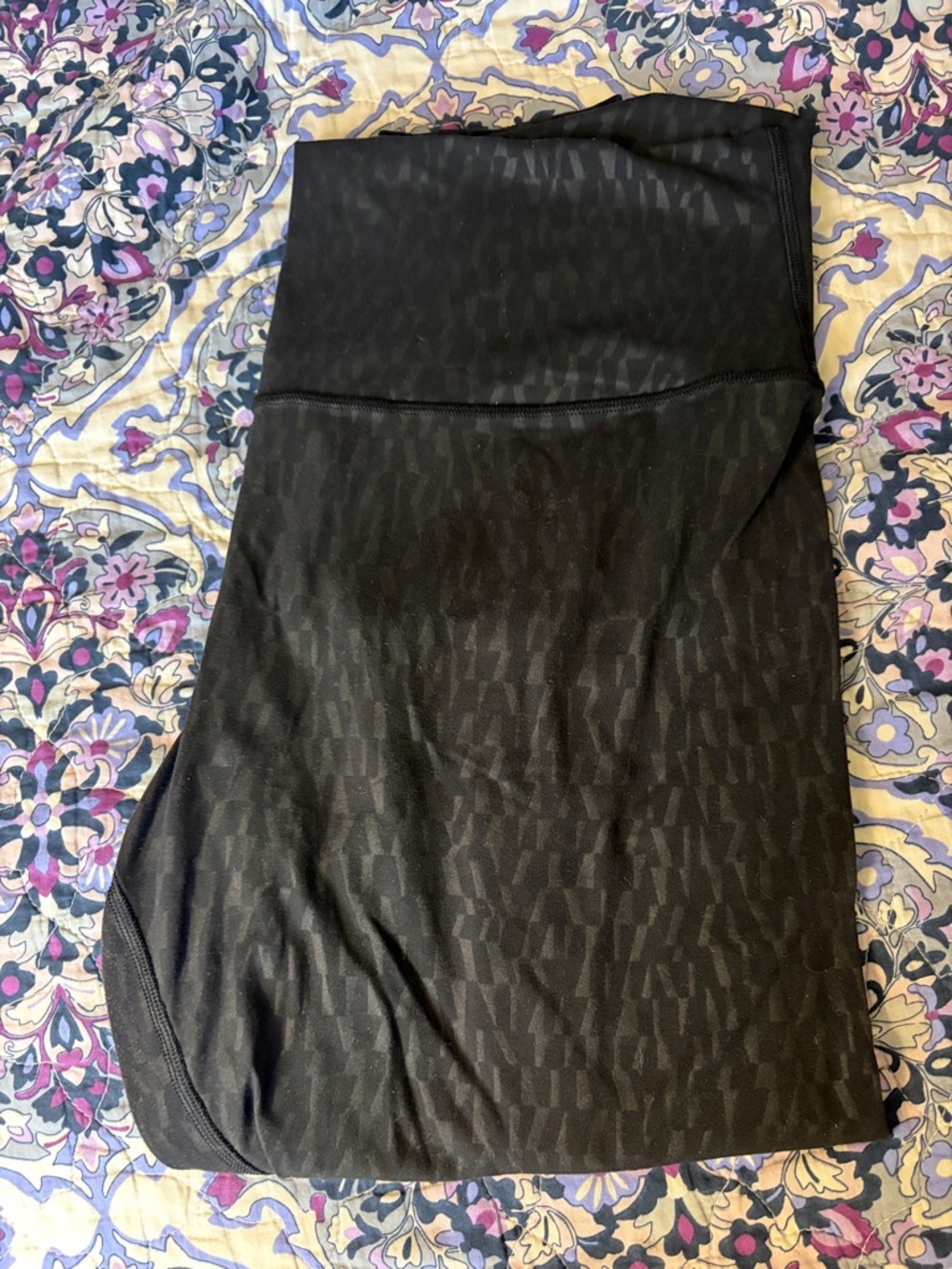 lululemon athletica align Black Textured Leggings